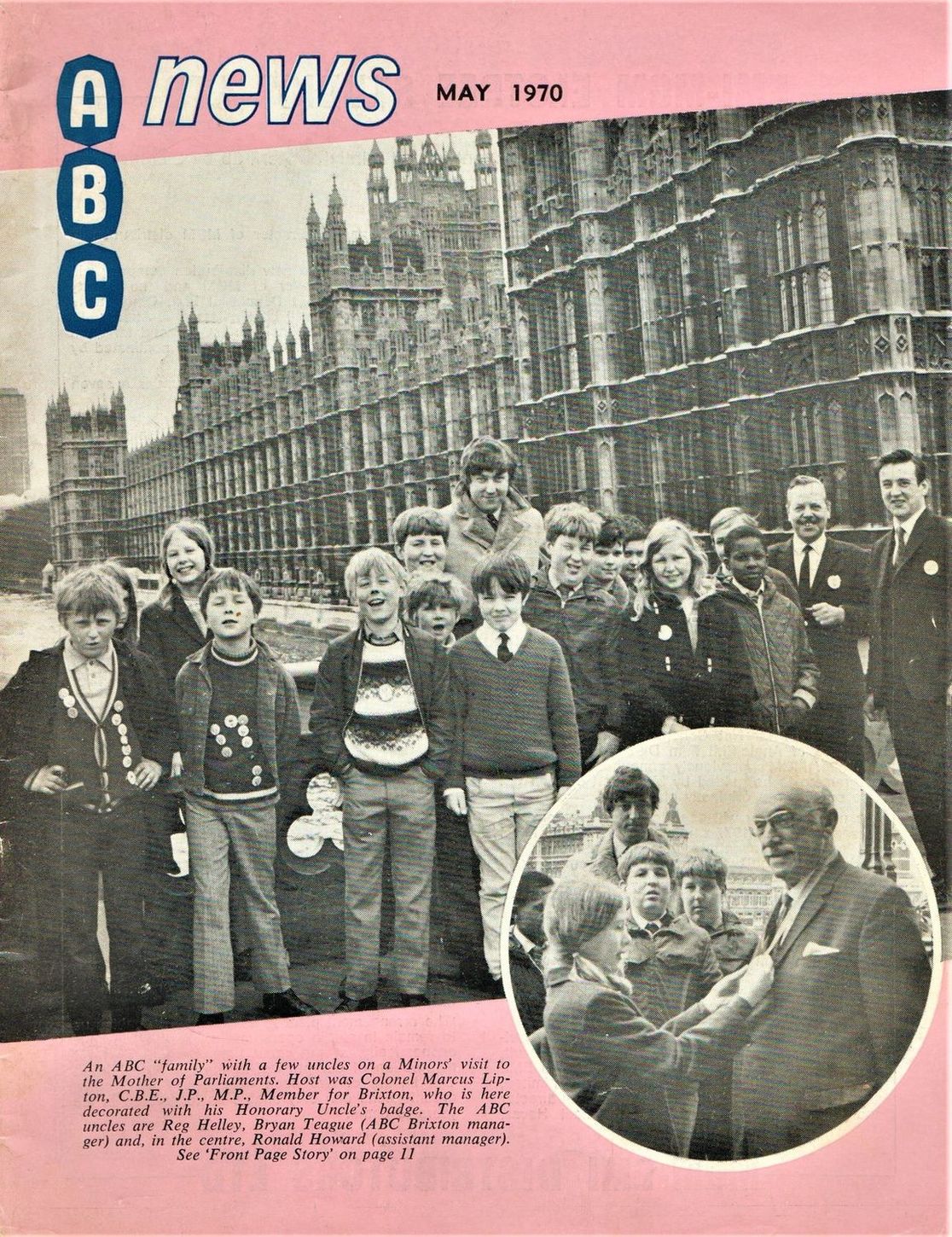 ABC NEWS magazine side cover  May 1970