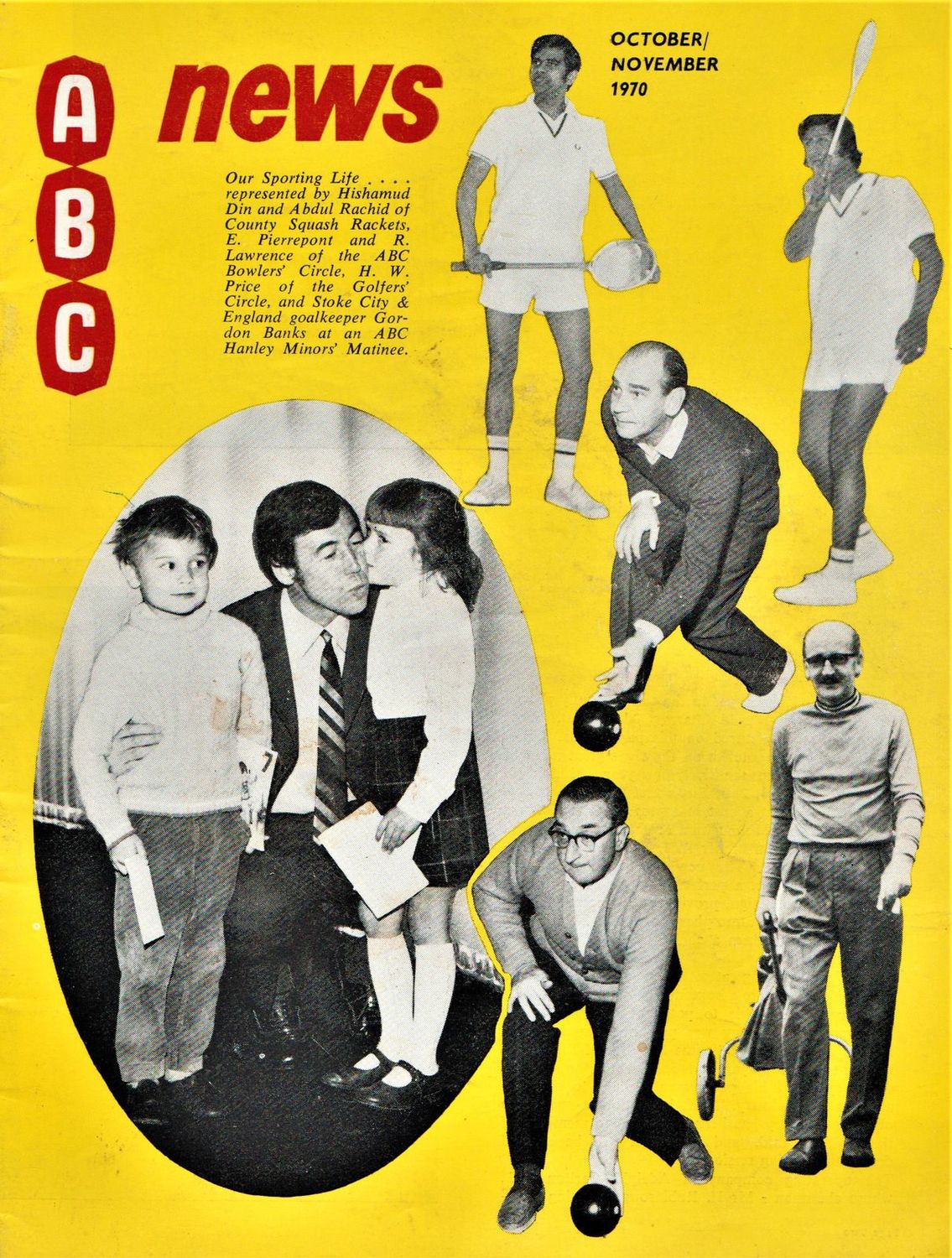ABC NEWS magazine side cover  October/November 1970
