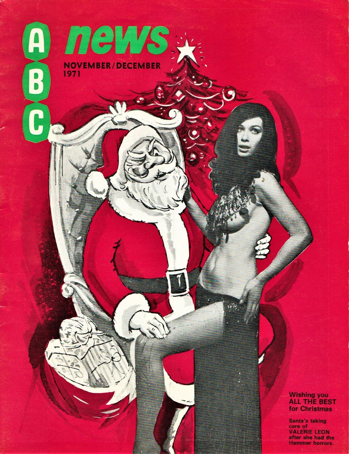 ABC NEWS magazine side cover  November/December 1971