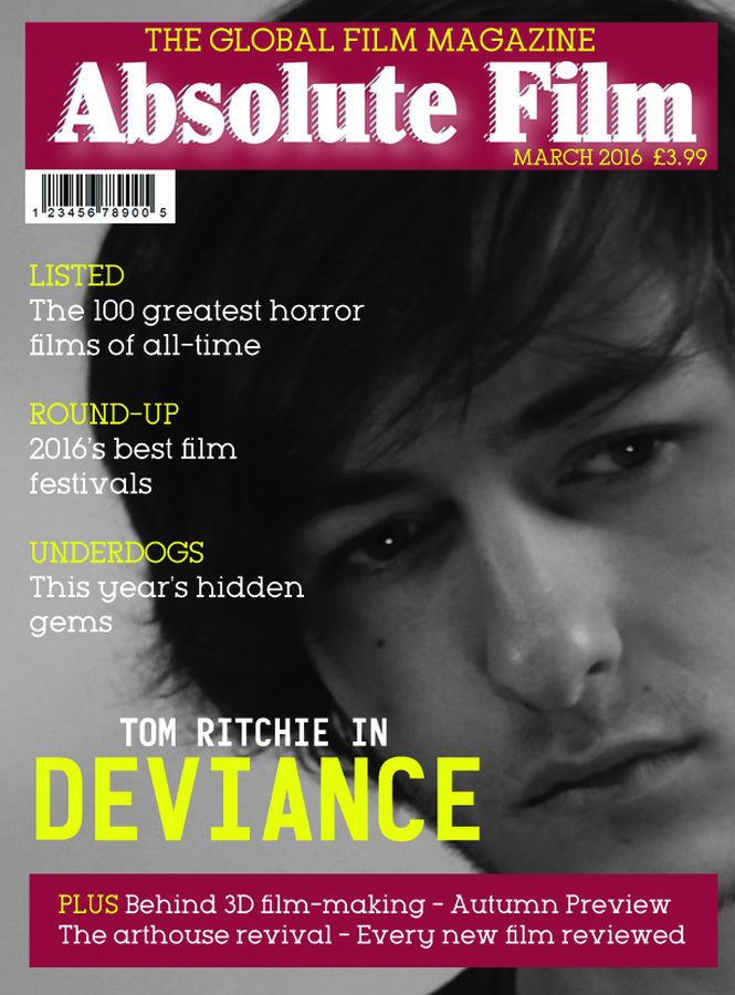 ABSOLUTE FILM magazine side cover March 2016