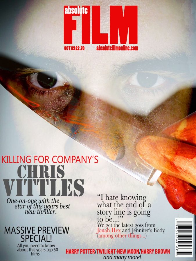 ABSOLUTE FILM magazine side cover October 2009