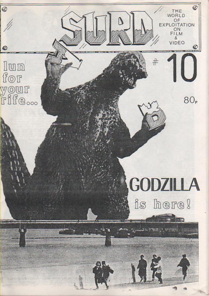 ABSURD (UK) magazine side cover Issue 10   