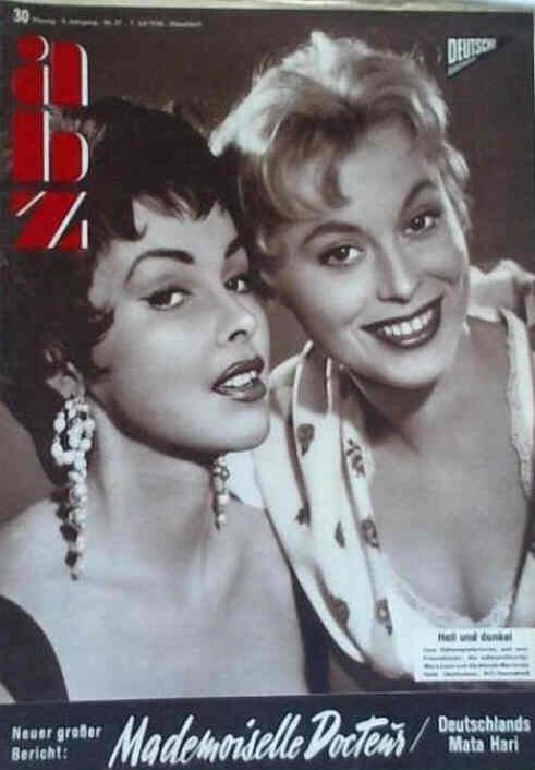 ABZ magazine side cover  April 1956