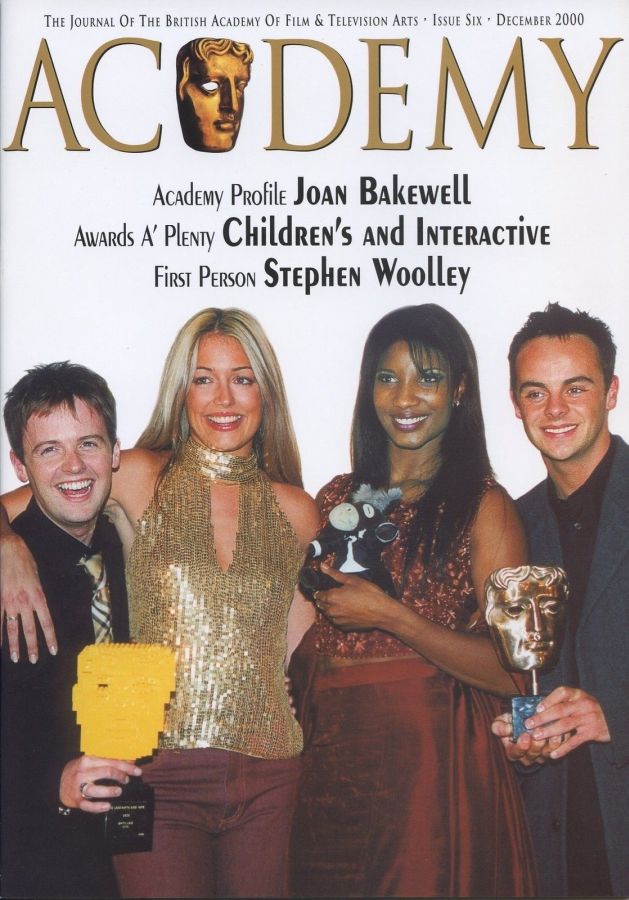 ACADEMY (BAFTA) magazine side cover Issue 6 December 2000