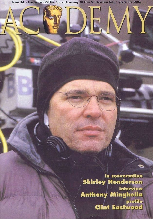 ACADEMY (BAFTA) magazine side cover Issue 24 December 2003