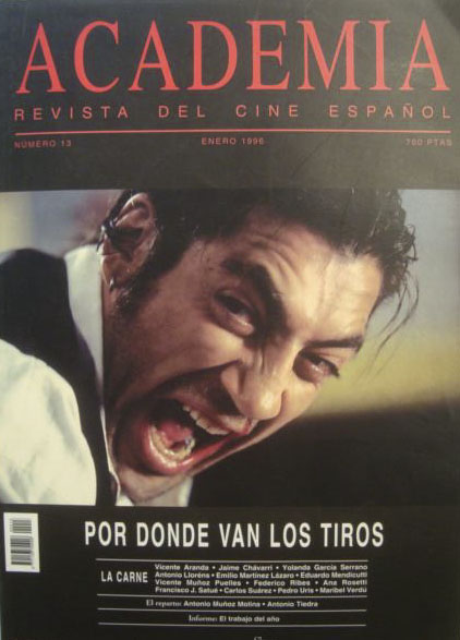 ACADEMIA magazine side cover Issue 13  January 1996