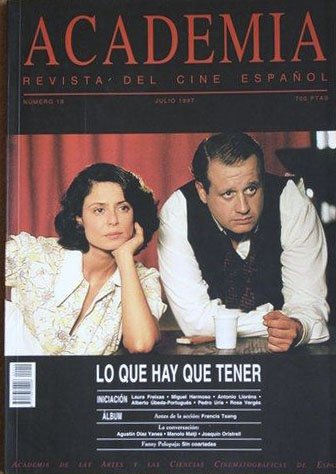 ACADEMIA magazine side cover Issue 19  July 1997