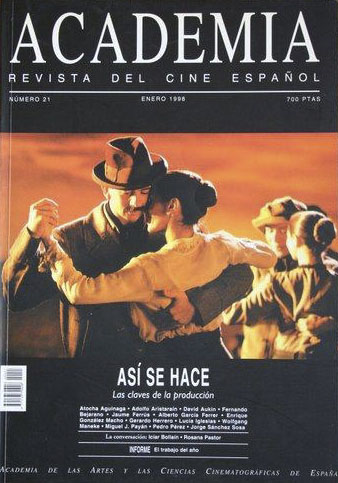 ACADEMIA magazine side cover Issue 21  January 1998
