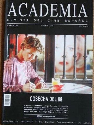 ACADEMIA magazine side cover Issue 25  January 1999