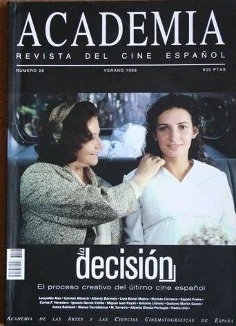 ACADEMIA magazine side cover Issue 26 Summer 1999