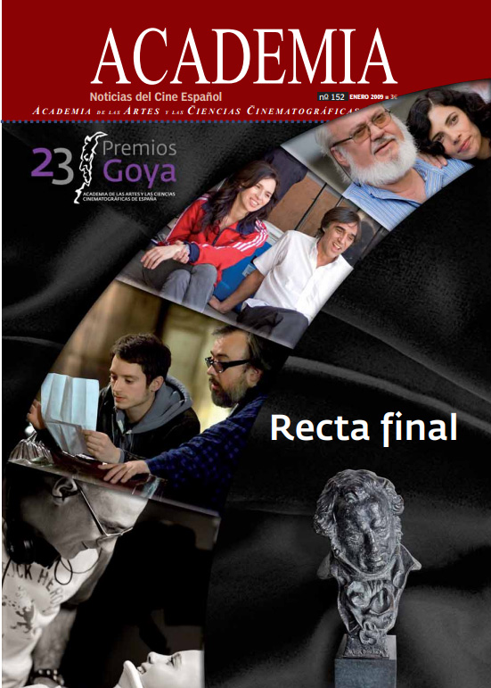 ACADEMIA magazine side cover Issue 152  January 2009