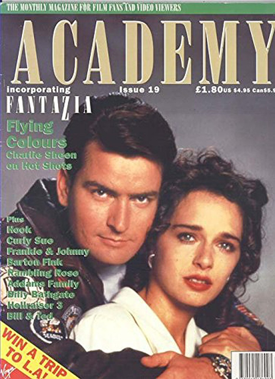 ACADEMY magazine side cover Issue 19 January 1992