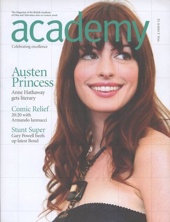 ACADEMY (BAFTA) magazine side cover  Vol 2 No  12  October 2006