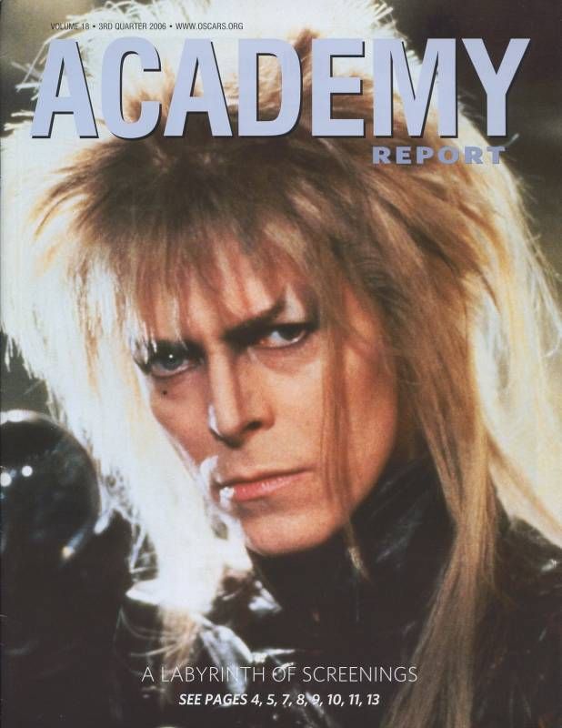 ACADEMY REPORT (USA) magazine side cover  Vol 18  July/September 2006