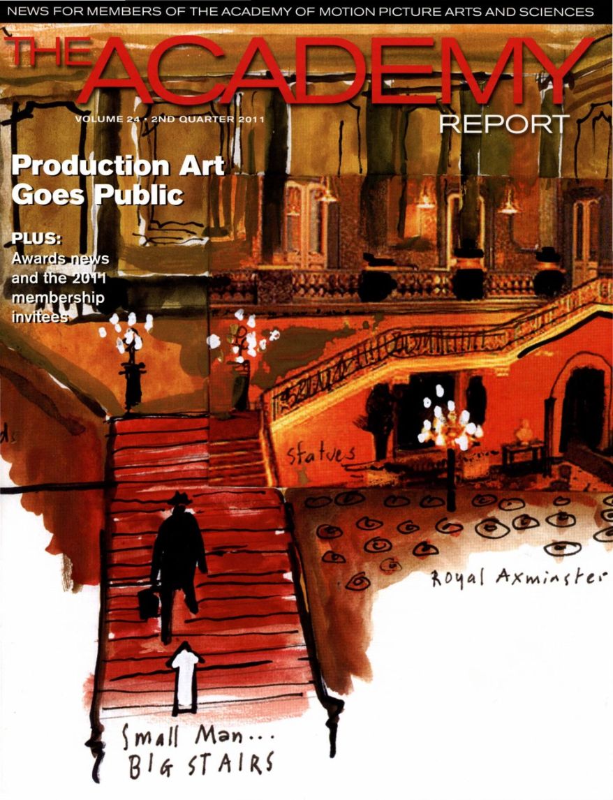 ACADEMY REPORT (USA) magazine side cover  Vol 24  April/June 2011