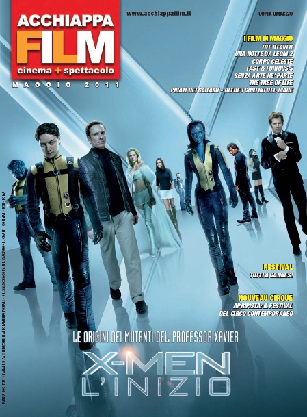 ACCHIAPPA FILM magazine side cover May 2011