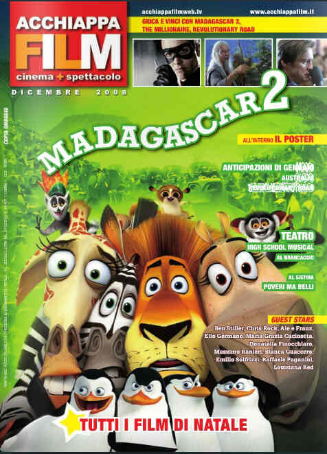 ACCHIAPPA FILM magazine side cover December 2008