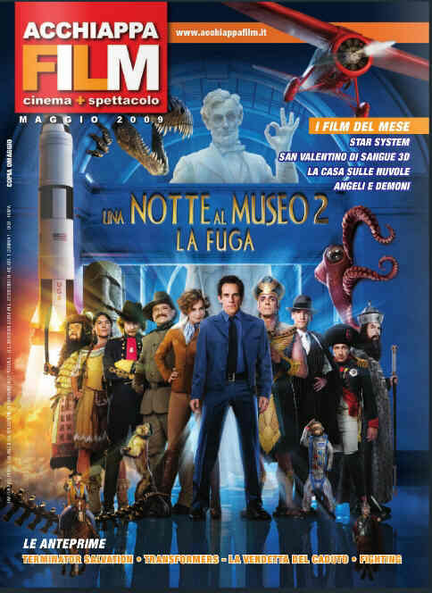 ACCHIAPPA FILM magazine side cover May 2009