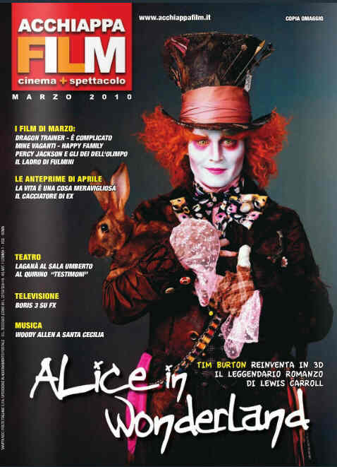 ACCHIAPPA FILM magazine side cover March 2010