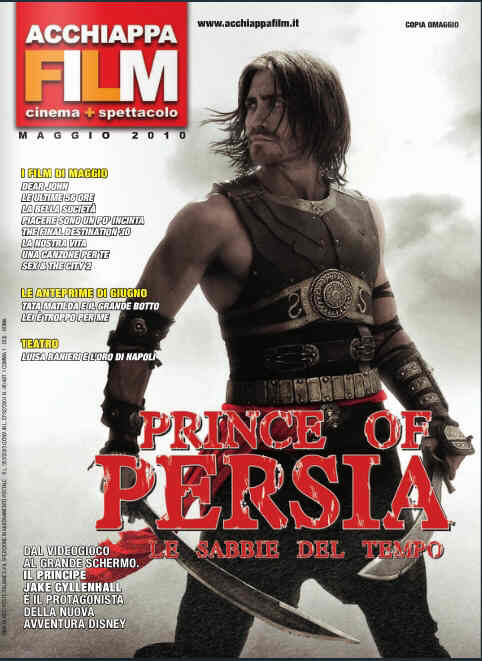 ACCHIAPPA FILM magazine side cover May 2010