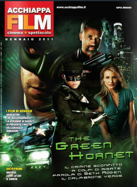 ACCHIAPPA FILM magazine side cover January 2011