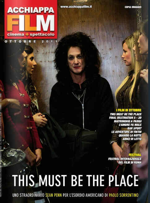 ACCHIAPPA FILM magazine side cover October 2011
