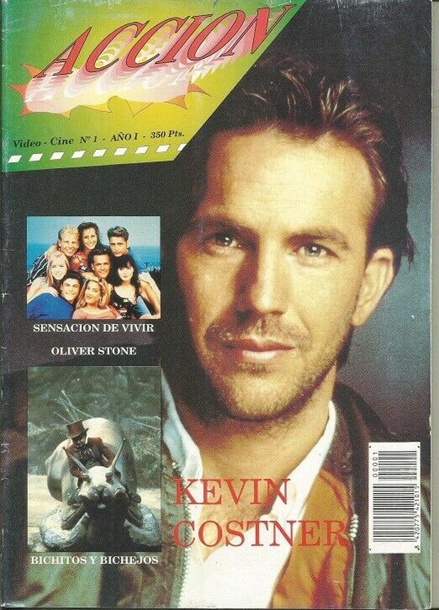 ACCION magazine side cover Issue 1 June 1992