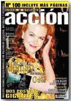 ACCION magazine side cover Issue 100 September 2000