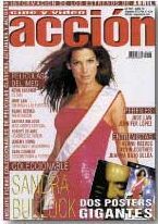 ACCION magazine side cover Issue 107 April 2001