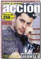 ACCION magazine side cover Issue 108 May 2001