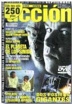 ACCION magazine side cover Issue 112 September 2001