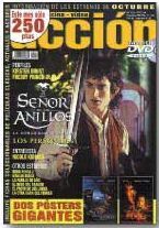 ACCION magazine side cover Issue 113 October 2001