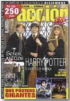 ACCION magazine side cover Issue 115 December 2001
