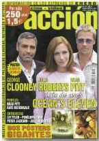 ACCION magazine side cover Issue 116 January 2002
