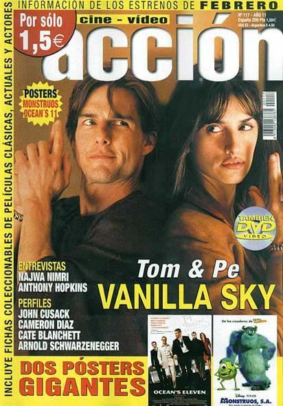 ACCION magazine side cover Issue 117 February 2002