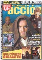ACCION magazine side cover Issue 120 May 2002