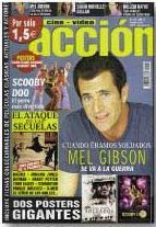 ACCION magazine side cover Issue 122 July 2002
