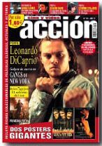 ACCION magazine side cover Issue 129 February 2003