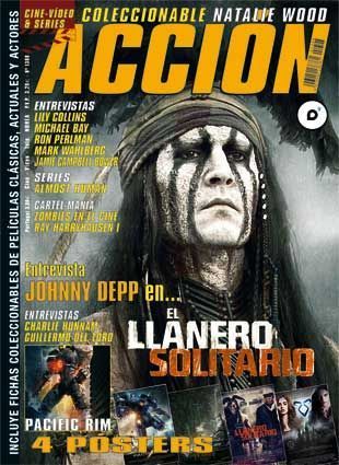 ACCION magazine side cover Issue 255 August 2013