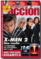 ACCION magazine side cover Issue 131 April 2003