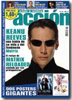 ACCION magazine side cover Issue 133 June 2003