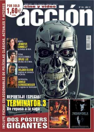 ACCION magazine side cover Issue 135 August 2003