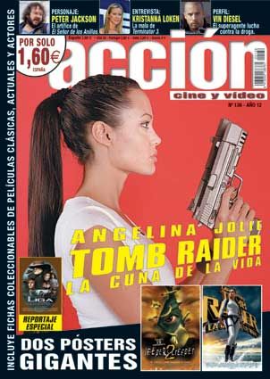 ACCION magazine side cover Issue 136 September 2003