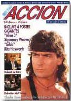 ACCION magazine side cover Issue 14 July 1993