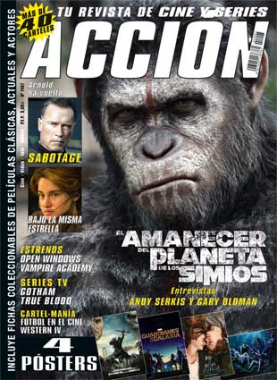 ACCION magazine side cover Issue 266 July 2014