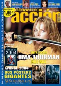 ACCION magazine side cover Issue 141 February 2004