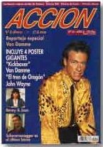 ACCION magazine side cover Issue 15 August 1993