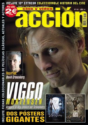 ACCION magazine side cover Issue 161 October 2005
