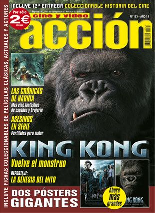 ACCION magazine side cover Issue 163 December 2005