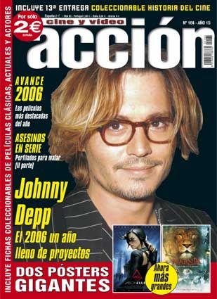ACCION magazine side cover Issue 164 January 2006